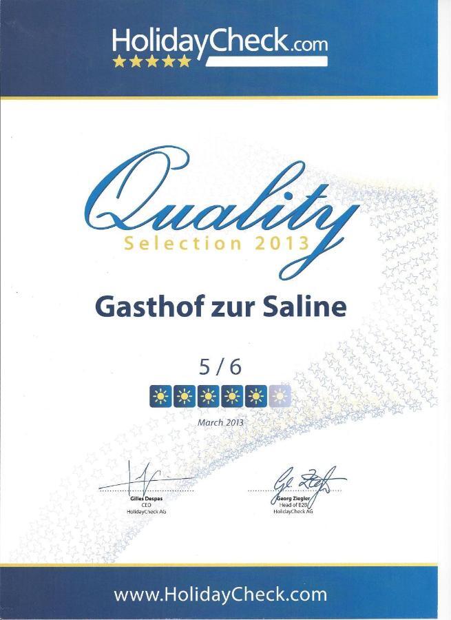Gasthof Zur Saline Pratteln Eksteriør bilde